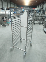 Mobile s/s rack GN 2/1